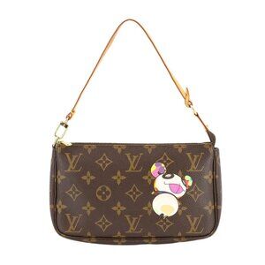 LOUIS VUITTON Monogram Panda Pochette Accessoires Hand Bag M51981 90280843